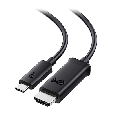 Immagine di Cable Matters Cavo USB C a HDMI (Cavo HDMI) supportando 4K 60Hz Colore Nero 1.8m