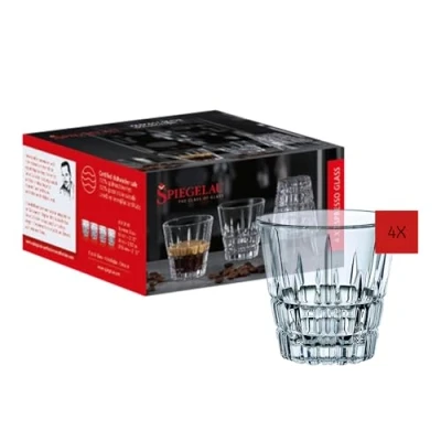 Immagine di Spiegelau &amp; Nachtmann, set di 4 bicchieri da espresso, in vetro cristallo, 80 ml, Perfect serve, 4500191