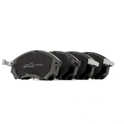Immagine di MAPCO 6968HPS Kit pastiglie freno Assale anteriore con segnalatore acustico usura NISSAN: Qashqai / Qashqai+2 I, NP300 Navara Pick up, Murano II