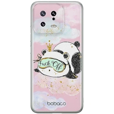 Immagine di Babaco ERT GROUP custodia per cellulare Xiaomi 13 originale e con licenza ufficiale, modello Panda 001 adattato in modo ottimale alla forma dello smartphone, TPU