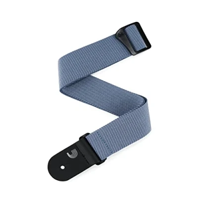 Immagine di Planet Waves Tracolla in classico tweed per chitarra, Blu, Denim