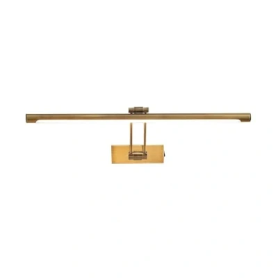 Immagine di applique &#039;Dimitrij&#039; (Antico) colore Marrone, in Metallo ad es. Soggiorno &amp; Sala da pranzo (1 luce, lampadina inclusa) di Lucande lampada per quadri,