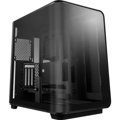 Immagine di MSI MEG Maestro 700L PZ Case PC e ATX, Supporto Verticale per GPU cavo riser PCIe 4.0, Scheda Video, Doppia Camera, Alluminio Monoblocco, Pannello in Vetro Temperato Curvo a 270