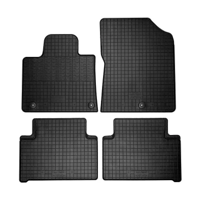 Immagine di AutoStyle CK RKI02 Set tappetino Gomma piena anteriore e posteriore 4 nero