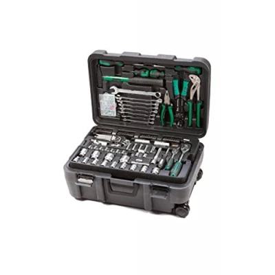 Immagine di Brüder Mannesmann 122 delar M29070 Tuttofare Valigetta porta utensili con contenuto parti (L x A P) 360 240 530 mm