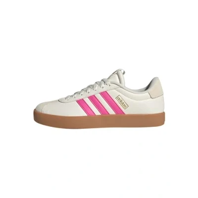 Immagine di adidas VL Court 3.0 Shoes, Scarpe da Ginnastica Donna, Core White Pulse Magenta Gold Met, 40 2/3 EU