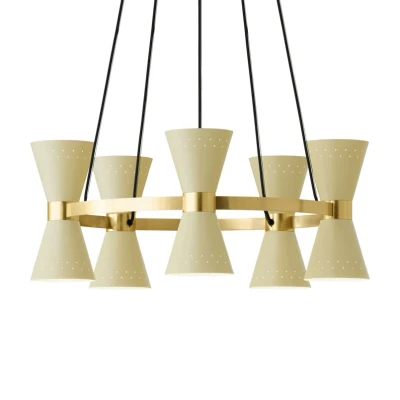 Immagine di Audo Copenhagen Collector lampada a sospensione, 5 luci