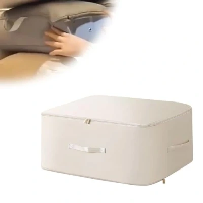 Immagine di Vordpe Organizer autocomprimibile salvaspazio ultra, ultima borsa comprimibile, custodia, adatta per vestiti, piumini, trapunte (L Apricot)
