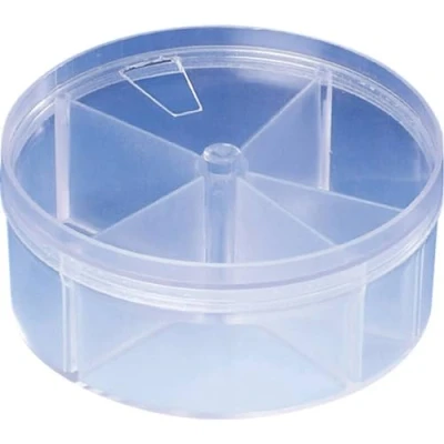 Immagine di Strapubox RD 4 Barattolo per minuteria Scomparti: 5 suddivisione fissa Contenuto 1 pz.