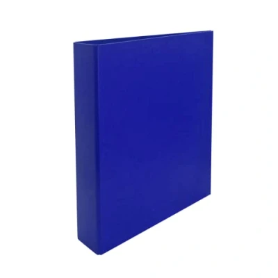 Immagine di Raylu Paper® raccoglitore 4 anelli a D da 40 mm, A4 con per riporre documenti, formato 33,5 cm di altezza x 26 larghezza e dorso 6 spessore (blu scuro)