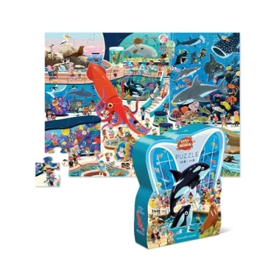 Immagine di Crocodile Creek 48 PCS Day at/The Aquarium New Puzzle, Multicolore, único, 3840640