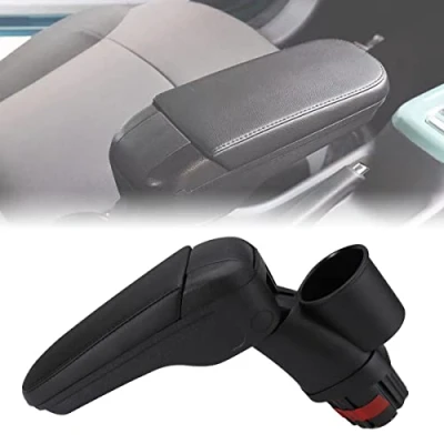 Immagine di Bracciolo centrale pieghevole con vano portaoggetti contenitore per Smart 453 Fortwo Forfour Folding