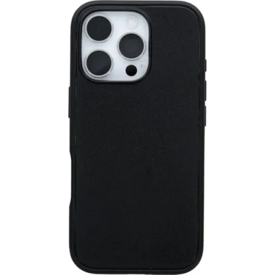 Immagine di OtterBox Cover Symmetry Series MagSafe per iPhone 16 Pro, custodia protettiva sottile antiurto, a prova di caduta, testata 3x vs norme MIL STD 810G, Nero, Senza Retail Package