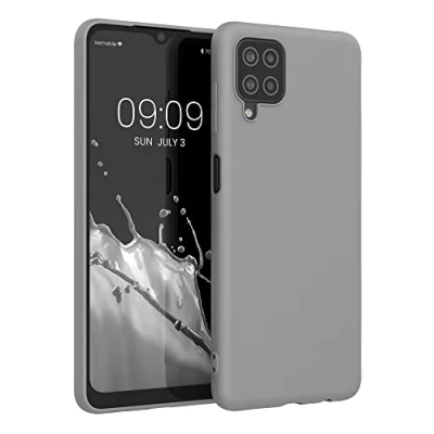Immagine di kwmobile Custodia Compatibile con Samsung Galaxy A12 Cover Back Case per Smartphone in Silicone TPU Protezione Gommata stone dust