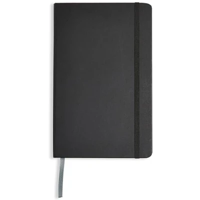 Immagine di Amazon Basics Taccuino classico, Misura Grande, a righe, Nero
