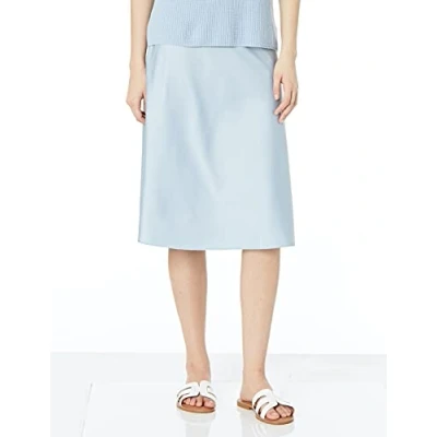 Immagine di The Drop Maya, Gonna Sottoveste, Effetto Seta da Donna, Blu nebbia, XXL Plus