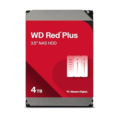 Immagine di Western Digital 4 TB Hard disk WD Red Plus, per NAS