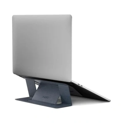 Immagine di MOFT Supporto per computer portatile, invisibile, sottile, regolabile, compatibile con laptop fino a 16&quot;, colore: grigio