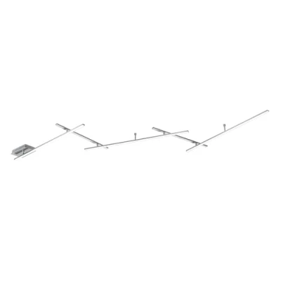 Immagine di Trio Leuchten Indira Lampada da soffitto 6 W, Nichel Opaco, 245cm