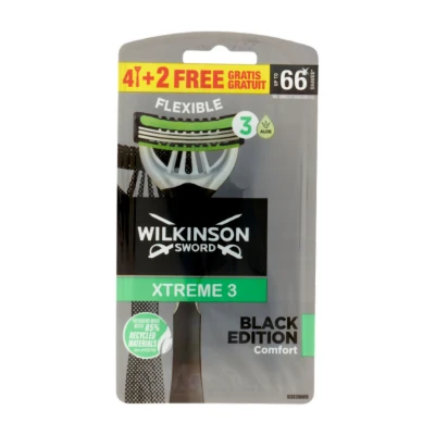Immagine di WILKINSON NEW EXTREME3 BLACKED 4+2
