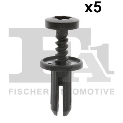 Immagine di FA1 11 30011.5 Clip, Fregio/Modanatura protettiva nero CITROËN: Xsara Station Wagon, Berlingo II, C5 I Hatchback, MERCEDES BENZ: Vito Bus