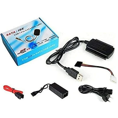 Immagine di DOBO Adattatore Ide/Sata Convertitore con Alimentatore Hard Disk USB Gestione PC 2,5