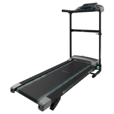 Immagine di Cecotec Tapis Roulant Pieghevole DrumFit WayHome 1400 Sprint. 900 W, Da 1 a 14 Km/h, 12 Programmi Preimpostati, Pannello di Controllo LCD, Superficie Corsa 110x40cm, Inclinazione Manuale