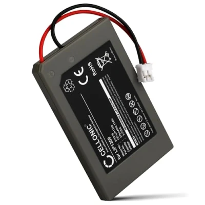 Immagine di CELLONIC Batteria Compatibile con Sony Playstation Dualshock 3 Controller, PS3 CECHZC2A, CECHZC2E, CECHZC2H, CECHZC2J,570mAh 3.6V 3.7V Ricambio per consolle Controller palmare