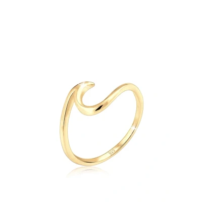 Immagine di Elli WAVE Anello goldcoloured, Donna, Taglia: 54, Gold coloured