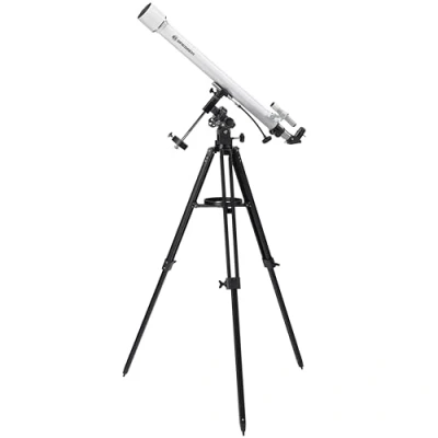 Immagine di Bresser 4660910 Telescopio rifrattore Classic 60/900 EQ Sky con accessori, colore: Bianco