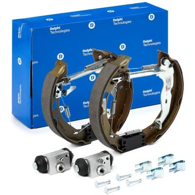 Immagine di DELPHI KP1131 Kit freno, Freno a tamburo con cilindretto accessori FORD: FIESTA 6