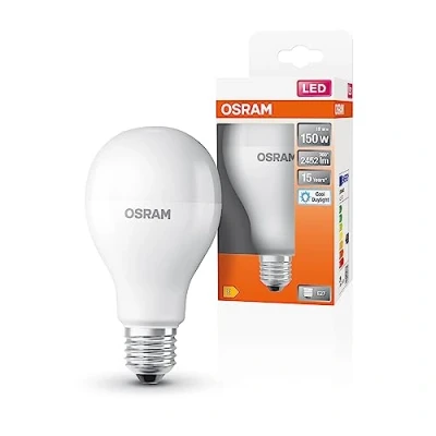 Immagine di OSRAM 4099854023163 LED (monocolore) ERP E (A G) E27 Forma cilindrica 19 W = 150 Bianco freddo (Ø x A) 68 mm 1 pz.