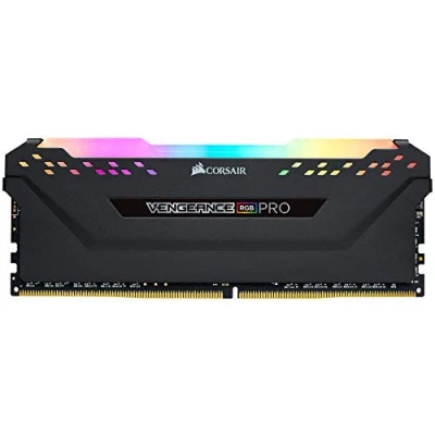 Immagine di Corsair Vengeance PRO RGB modulo da 8 GB (1 x GB) DDR4 3200 (PC4 25600) C16 1,35 V, ottimizzato AMD Ryzen Nero