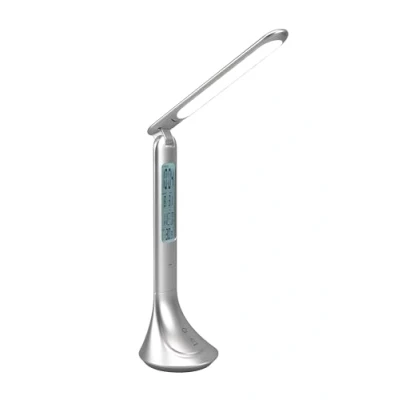 Immagine di Reality Leuchten Patty R52311187 Lampada da scrivania a LED 4 Watt, batteria USB C, sveglia, data e visualizzazione della temperatura