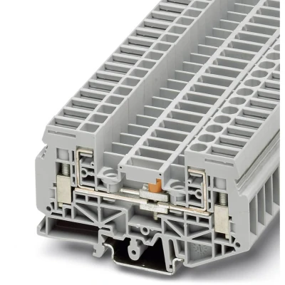Immagine di Phoenix Contact URTK 6 3026272 Morsetto sezionatore Numero Poli (num): 2 0.5 mm² Grigio 50 pz.