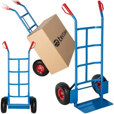 Immagine di TecTake Carrello portacasse Manuale da Trasporto Modelli Differenti (Carrello Blu 402384)