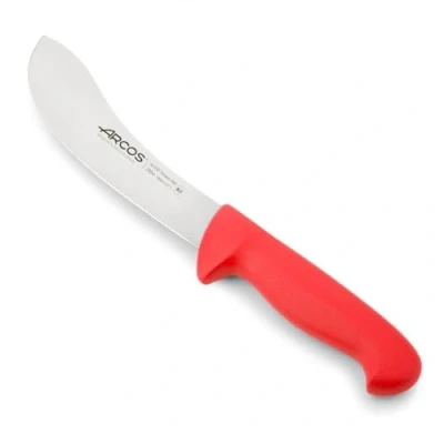 Immagine di Arcos Serie 2900 Coltello Danese Scuoiamento Lama Acciaio Inossidabile Nitrum 190 mm Manico Polipropilene Colore Rosso