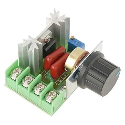 Immagine di Regolatore di Tensione Regolabile AC 50 220V 2000W 25A Velocità LED Dimmer
