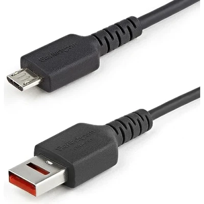 Immagine di StarTech.com Cavo di ricarica Micro USB da 1m, sola alimentazione/caricabatterie a con blocco dati (USBSCHAU1M)