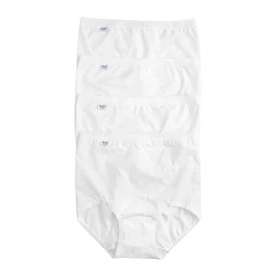 Immagine di Sloggi Basic+ Maxi 4p Slip, Bianco (White), 11 (Pacco da 4) Donna