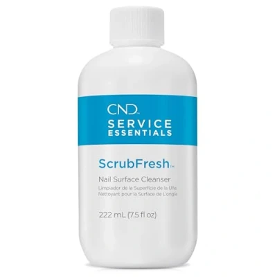 Immagine di CND ScrubFresh Detergente e scrub per unghie con azione rimuovi smalto, 222ml