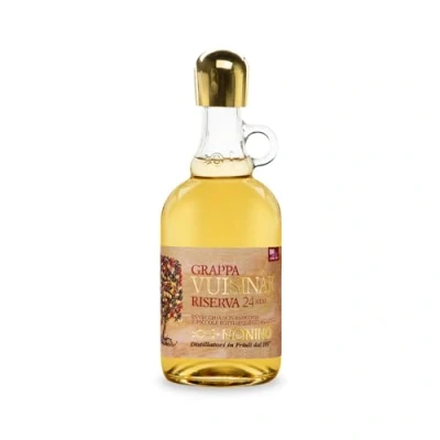 Immagine di Distillerie Nonino dal 1897, Grappa Vuisinar Riserva 24 mesi, invecchiata in piccole botti Bottiglia vetro da 700 ml