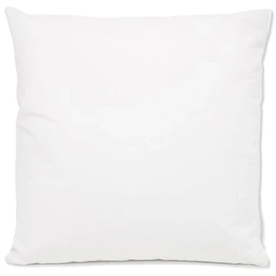 Immagine di ZOLLNER Cuscino con piume e piumette, 40x40 cm, bianco