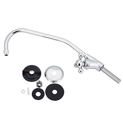 Immagine di Telituny Rubinetto Per Filtro Dell&#039;Acqua Potabile Cromato,Rubinetto da Cucina In Lega di Zinco 1/4 Pollice,Rubinetto Osmosi Inversa,Adatto A Tutti I Sistemi Filtrazione Sottopiano