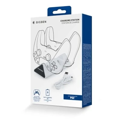 Immagine di Stazione di ricarica USB C per controller ufficiale DualSense PS5