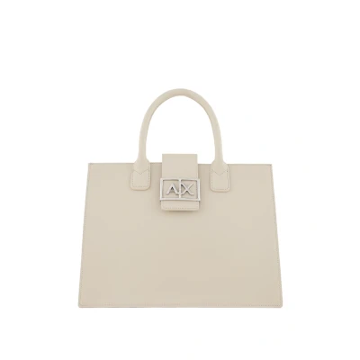 Immagine di Armani Exchange Borsa a mano, Donna, Taglia: One Size, Beige chiaro