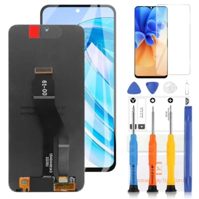 Immagine di LADYSON Schermo LCD per Huawei Honor X8a 2023 CRT LX1 LX2 LX3 Display Touch Screen Digitizer Assembly Parti di Riparazione Ricambio con Strumenti(6.7&quot;,Nero)