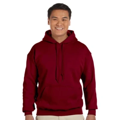 Immagine di Gildan, Felpa Zip con Cappuccio Unisex da Adulto Tessuto Resistente Garnet X Large