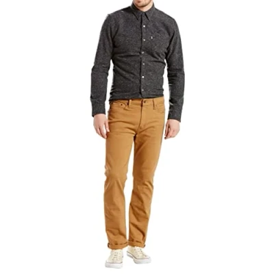 Immagine di Levi&#039;s 513 SLIM Straight Jeans a sigaretta, Uomo, Taglia: 32x32, Brown