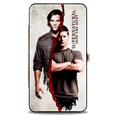 Immagine di Buckle Down Portafoglio con Cerniera Supernatural, Multicolore, 7&quot; x 4&quot; da Donna